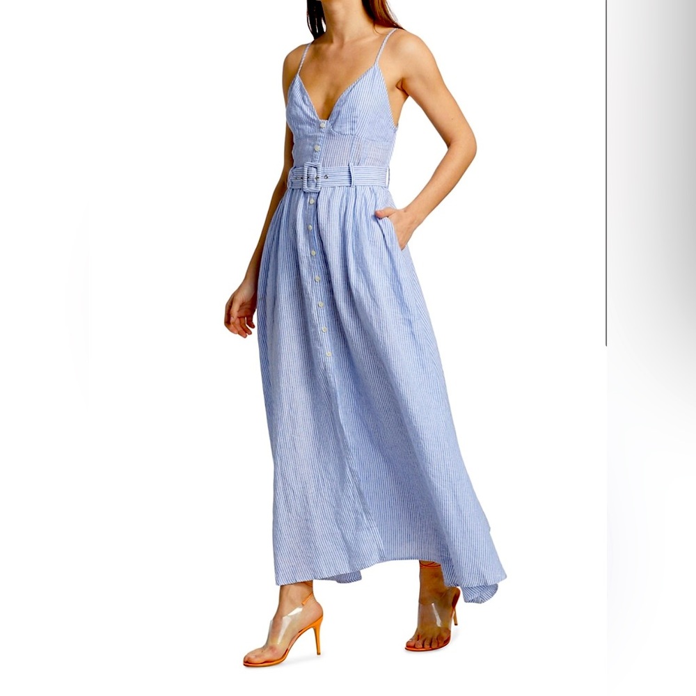 Jonathon Simkhai bustier bodice midi dress!
